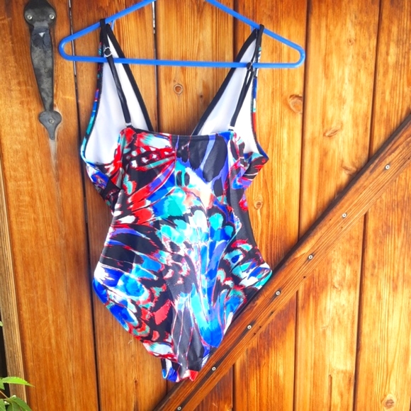 George multi color one piece swim suit - Picture 4 of 6